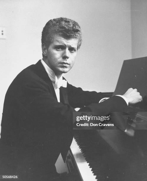 Pianist Van Cliburn.