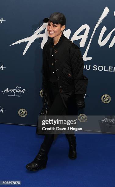 Noomi Rapace arrives for Cirque Du Soleil Amaluna at Royal Albert Hall on January 19, 2016 in London, England.