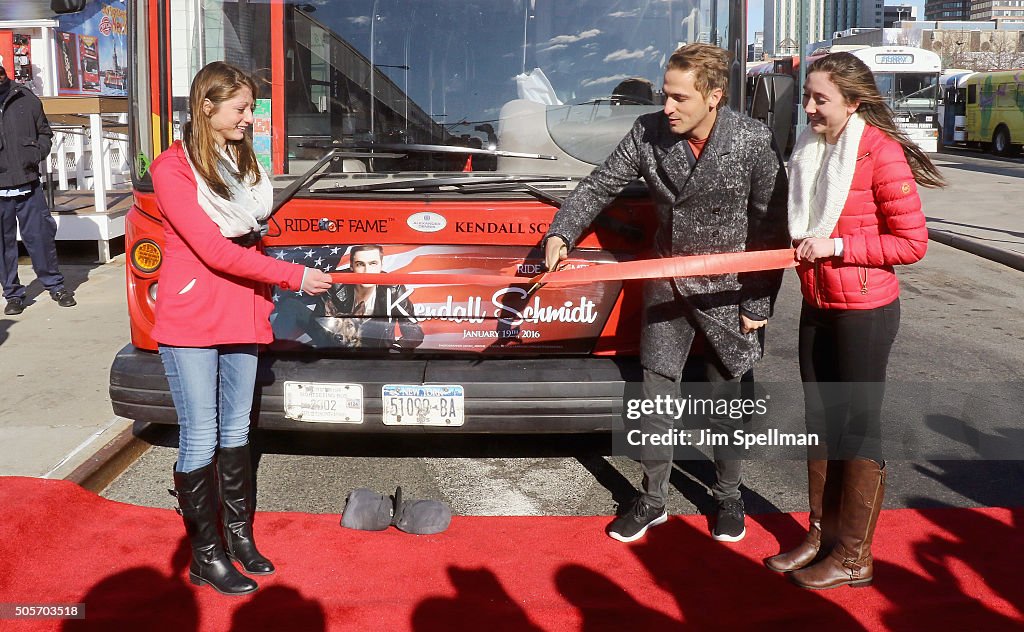 Kendall Schmidt Ride Of Fame Induction Ceremony