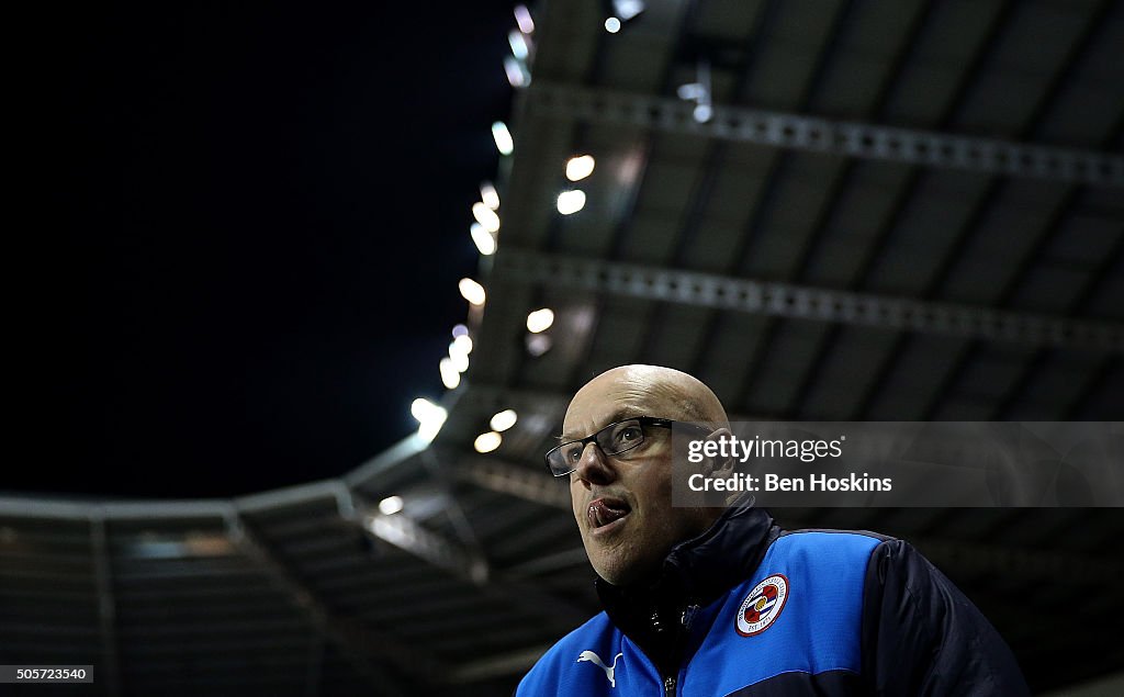 Reading v Huddersfield Town - The Emirates FA Cup Third Round Replay