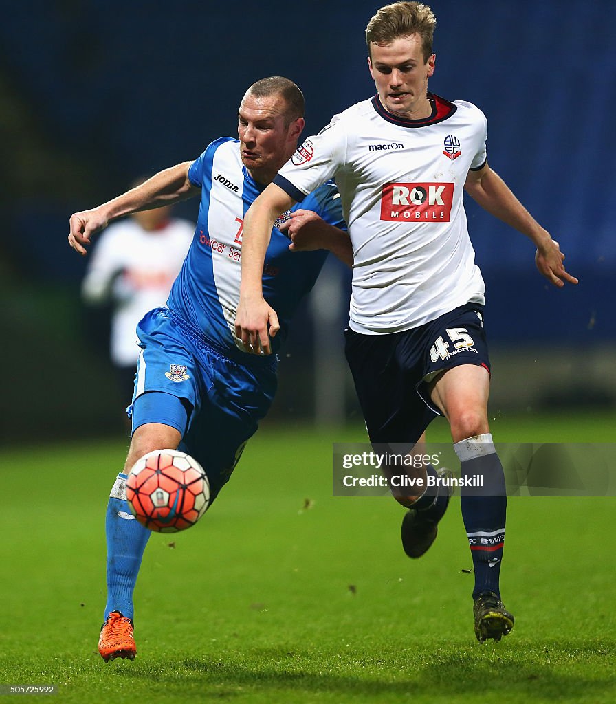 Bolton Wanderers v Eastleigh - The Emirates FA Cup Third Round Replay