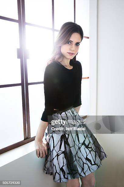 Actress Lyndsy Fonseca is photographed for TV Guide Magazine on January 14, 2015 in Pasadena, California.