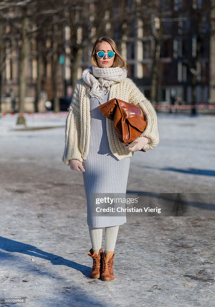 Street Style Day 1 - Mercedes-Benz Fashion Week Berlin Autumn/Winter 2016