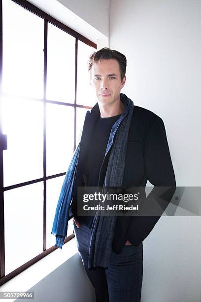Actor James D'Arcy is photographed for TV Guide Magazine on January 14, 2015 in Pasadena, California.