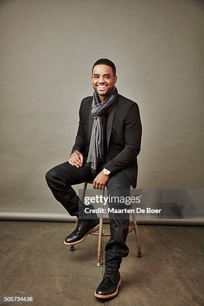 Larenz Tate of NBCUniversal's 'Game of Silence' poses in the Getty Images Portrait Studio at the 2016 Winter Television Critics Association press...