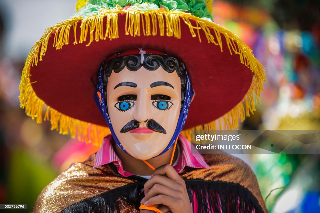 TOPSHOT-NICARAGUA-SAN SEBASTIAN-FESTIVITY