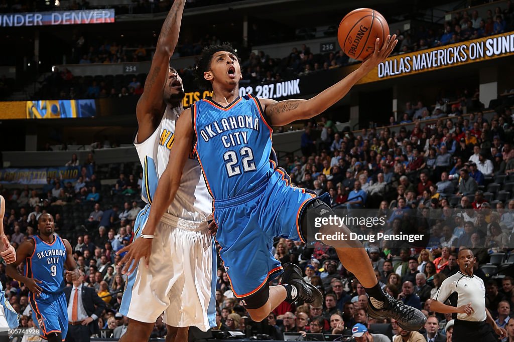 Oklahoma City Thunder v Denver Nuggets