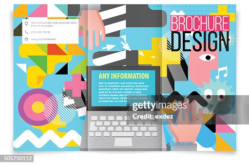 Tri fold brochure design on tech Tri fold brochure design on tech