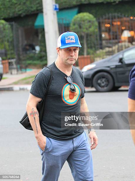 Stephen Baldwin is seen on January 19, 2016 in Los Angeles, California.