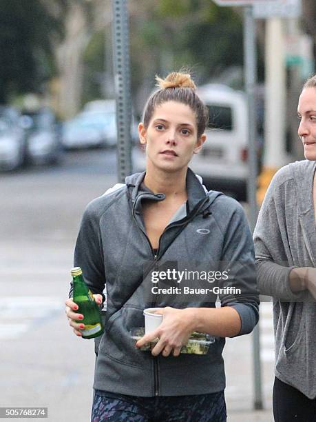 Ashley Greene is seen on January 19, 2016 in Los Angeles, California.