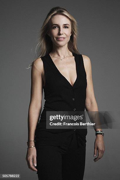Actress Anne-Charlotte Pontabry is photographed for Self Assignment on October 12, 2015 in Paris, France.