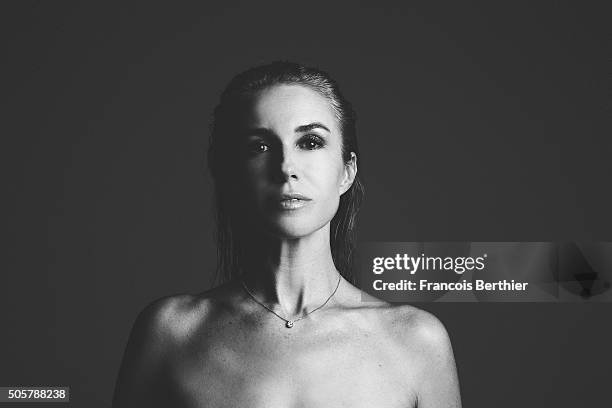 Actress Anne-Charlotte Pontabry is photographed for Self Assignment on October 12, 2015 in Paris, France.