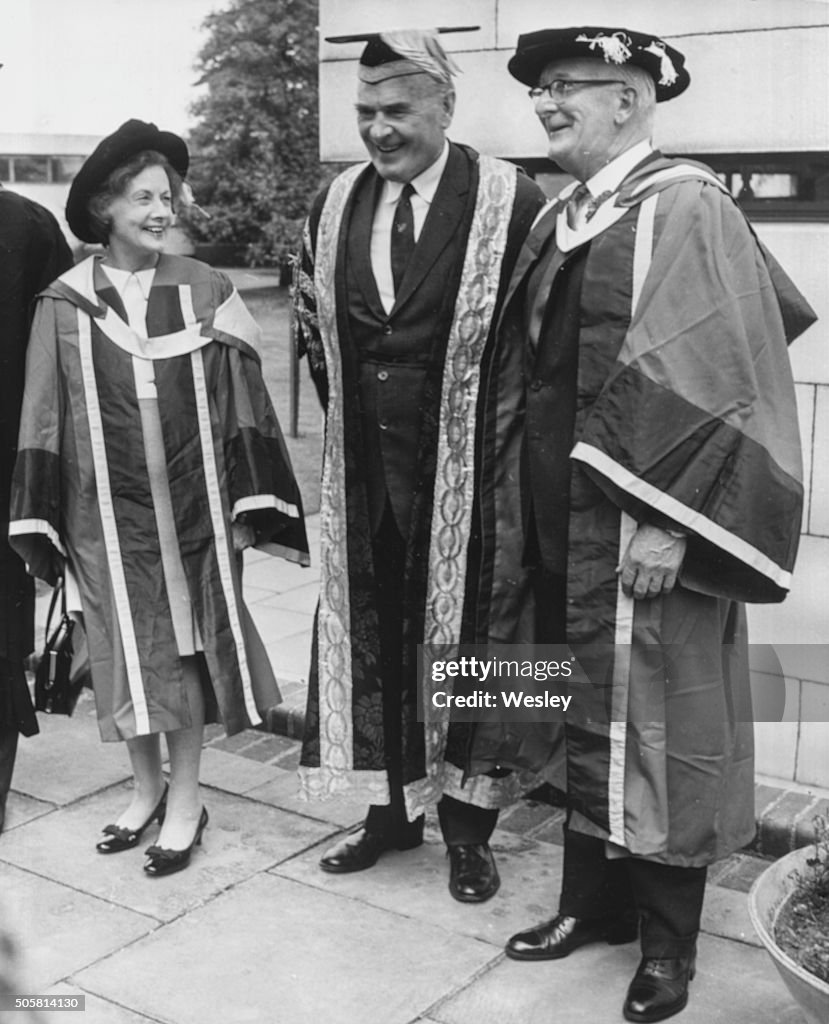 Barbara Castle, Harry Pilkington And William Lyons