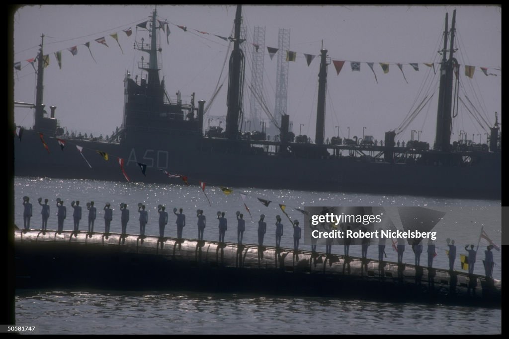Soviet-made nuclear powered submarine, C