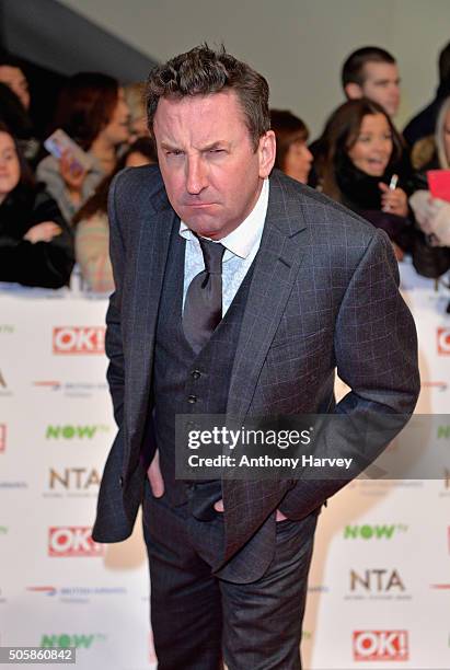 Lee Mack attends the 21st National Television Awards at The O2 Arena on January 20, 2016 in London, England.