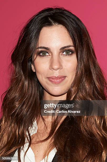 Melissa Jimenez attends the "T De Belleza" Beauty Awards by Telva Magazine at the Ritz Hotel on January 20, 2016 in Madrid, Spain.