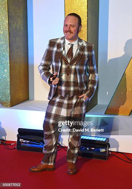 Leigh Francis aka Keith Lemon attends the 21st National Television Awards at The O2 Arena on January 20, 2016 in London, England.