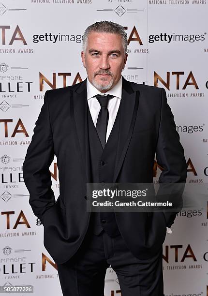 Paul Hollywood attends the 21st National Television Awards at The O2 Arena on January 20, 2016 in London, England.