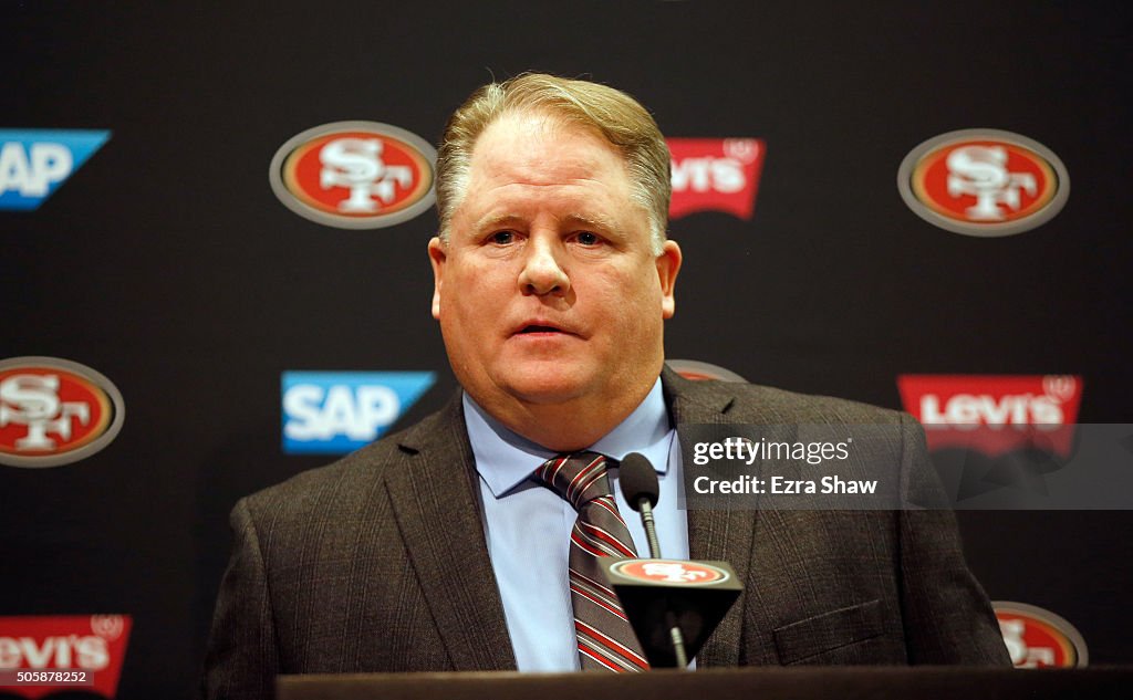 San Francisco 49ers Introduce Chip Kelly