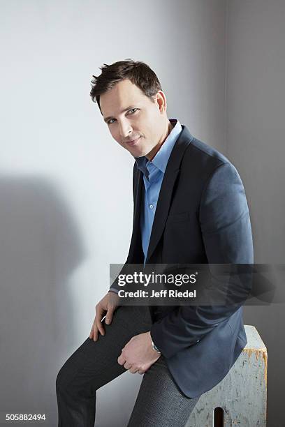 Actor Peter Facinelli is photographed for TV Guide Magazine on January 16, 2015 in Pasadena, California.