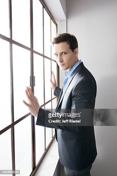 Actor Peter Facinelli is photographed for TV Guide Magazine on January 16, 2015 in Pasadena, California.