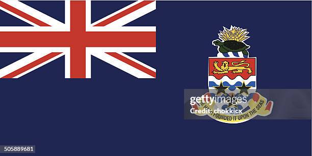 cayman islands flag - cayman islands stock illustrations