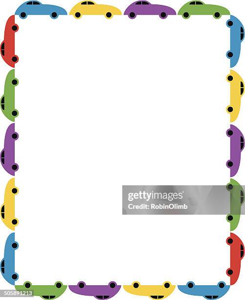 Cars Pattern Borders Design Cars Boarder High-Res Vector Graphic - Getty Images
