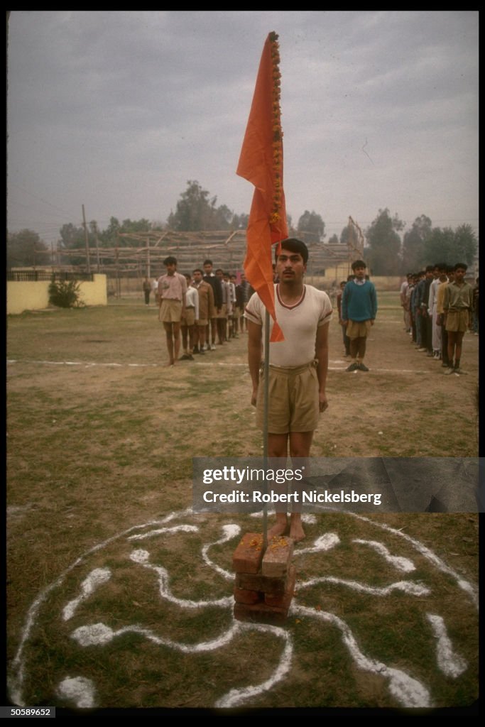 Small Rss Flag Rss Hindu Flag