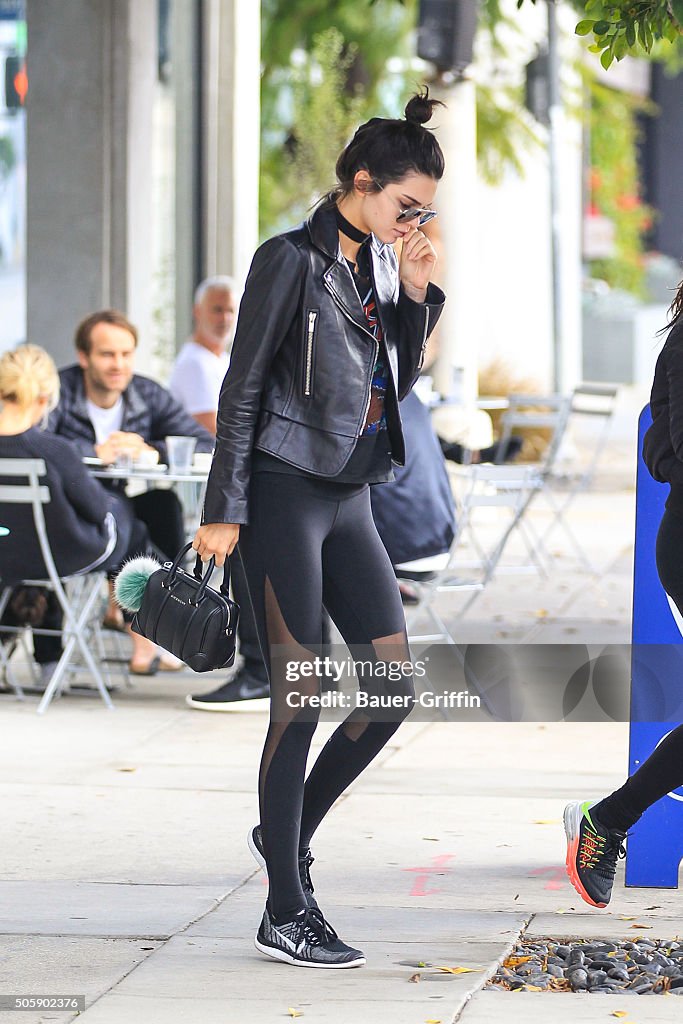 Celebrity Sightings In Los Angeles - January 20, 2016