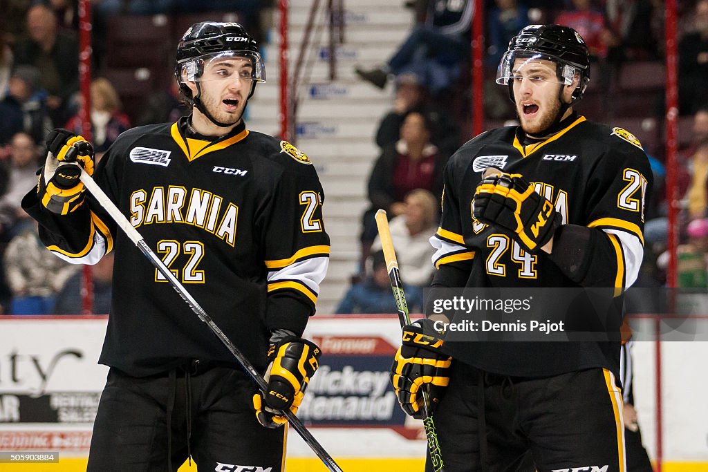 Sarnia Sting V Windsor Spitfires