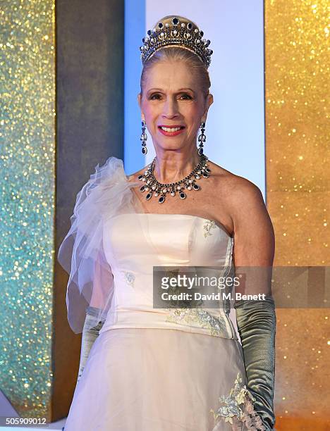Lady Colin Campbell attends the 21st National Television Awards at The O2 Arena on January 20, 2016 in London, England.