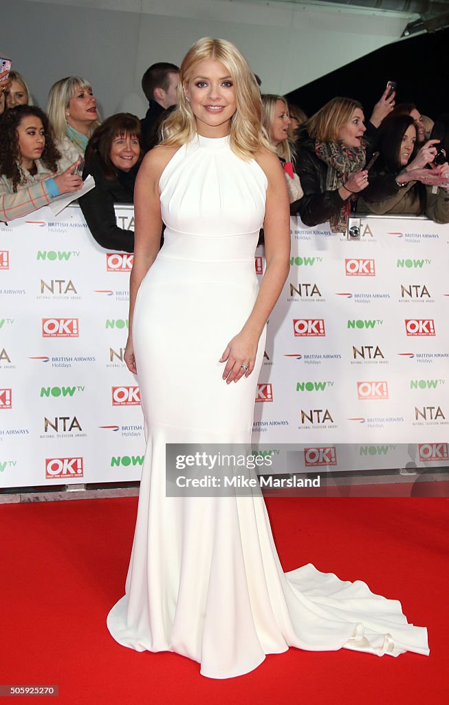 National Television Awards - Red Carpet Arrivals