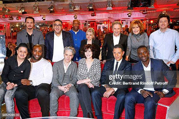 Paul Sere, Wahid Bouzidi, Oxmo Puccino, Isabelle Nanty, Michel Drucker, Clementine Celarie, Jean Imbert, Booder, Teddy Riner, James Thierree,...