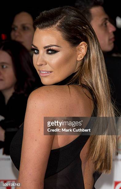 Jessica Wright attends the 21st National Television Awards at The O2 Arena on January 20, 2016 in London, England.
