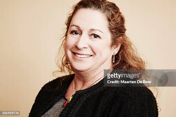 Abigail Disney of PBS Independent Lens' 'The Armor of Light' poses in the Getty Images Portrait Studio at the 2016 Winter Television Critics...