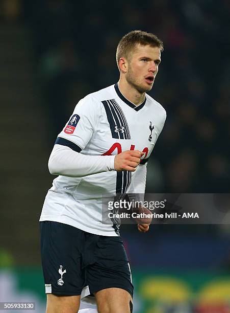 Eric Dier of Tottenham Hotspur during the Emirates FA Cup match between Leicester City and Tottenham Hotspur at King Power Stadium on January 20,...