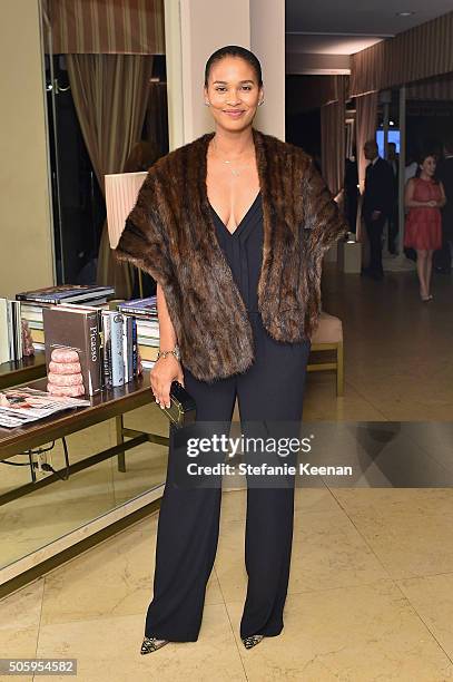 Actress Joy Bryant attends ELLE's 6th Annual Women in Television Dinner Presented by Hearts on Fire Diamonds and Olay at Sunset Tower on January 20,...