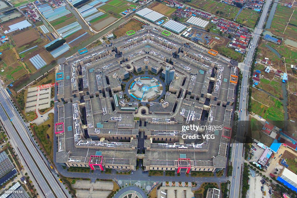 "The Pentagon" Replica Built In Shanghai
