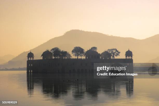 Jal Mahal, Surrounding Of Jaipur, Rajasthan, India.