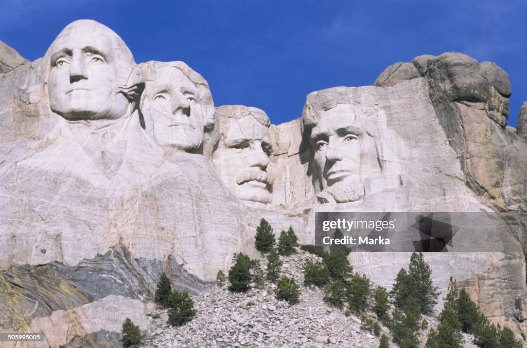 America. South Dakota. Mount Rushmore