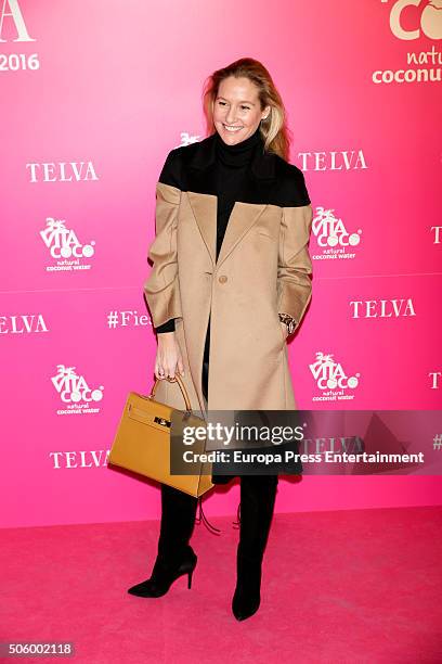 Fiona Ferrer attends the 'T De Belleza' Beauty Awards by Telva Magazine on January 20, 2016 in Madrid, Spain.