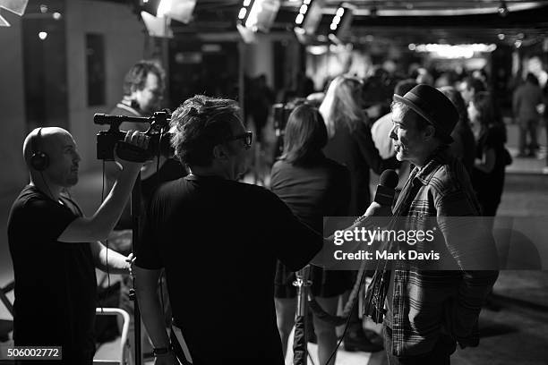 Executive Producer Cris Cole attends the red carpet premiere screening of Amazon original series 'Mad Dogs' at Pacific Design Center on January 20,...