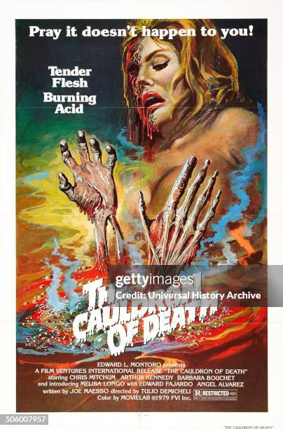 "The Cauldron of Death" a 1973 Spanish-Italian production starring American actor Christopher Mitchum.