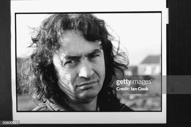 Irish folk hero Gerry Conlon, after 15 yrs. Was released fr. Prison in '89 when proven innocent of the Guilford Four's '74 IRA bombings of 2 British...