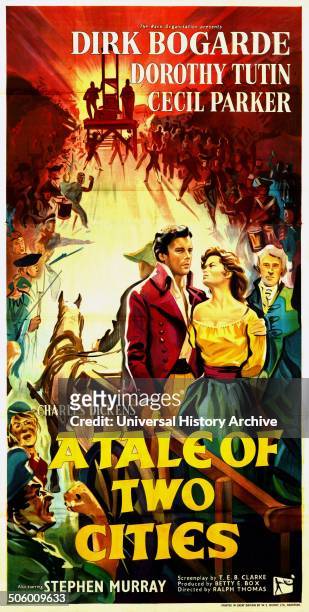 Tale of Two Cities" starring Dirk Bogarde, Dorothy Tutin and Cecil Parker a 1958 British period drama.
