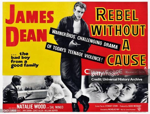 "Rebel without a Cause" a 1955 American drama film starring James Dean.