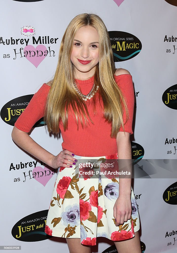 Private Screening Of Amazon's "Just Add Magic" - Arrivals