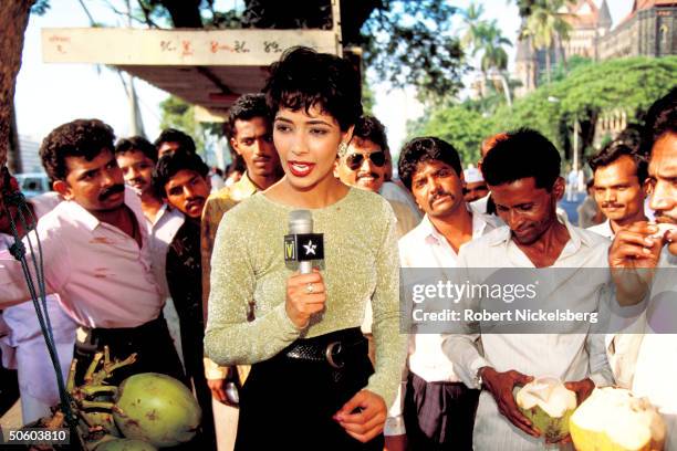 Ruby Bhatia 3,064 Vox Tv Photos & High Res Pictures - Getty Images