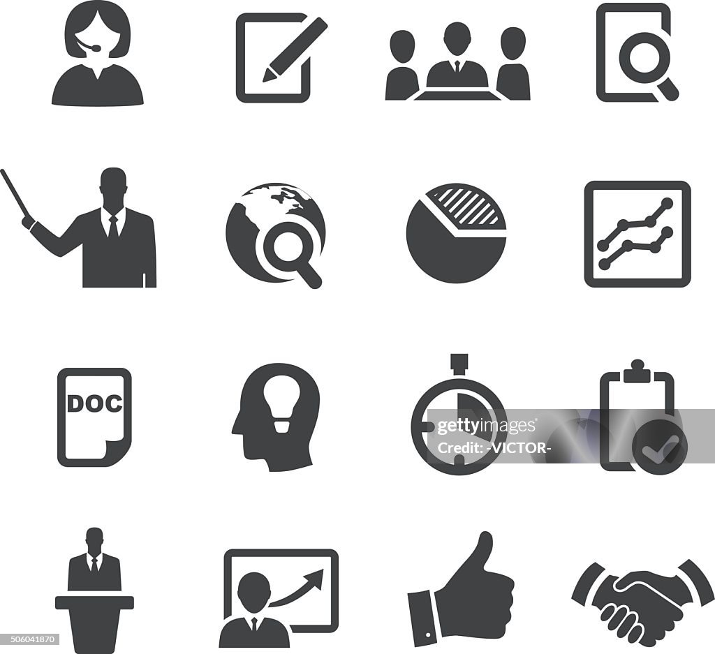 Business Workflow Icons - Acme Series
