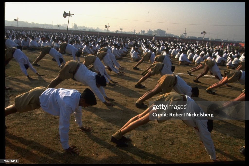 Members of Hindu nationalist Rashtriya S